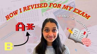 HOW I REVISED FOR MY EXAM UNDER 2 MONTHS [upl. by Bernardine667]