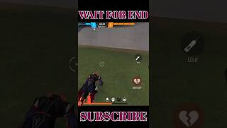 WAIT FOR END  FREE FIRE FUNNY MOMENTS  GARENA FREE FIRE  shorts freefire totalgaming [upl. by Arabel]