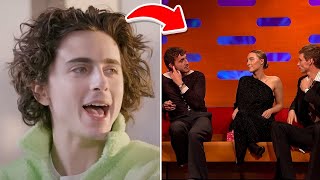 Timothee Chalamets Unbelievable Reaction to Saoirse Ronans Call Out [upl. by Aicittel]