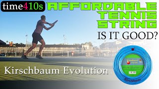 Good Cheap Tennis String  Kirschbaum Evolution [upl. by Dennet]