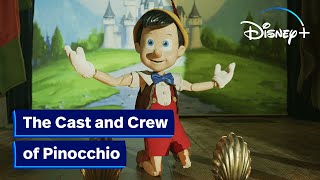 The Cast and Crew of Pinocchio  Disney [upl. by Ariam]