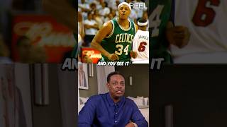 Paul Pierce wanted the switch onto LeBron ☘️😂 [upl. by Sukramal]