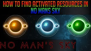 How to find Activated Resources in No Mans Sky [upl. by Morna967]