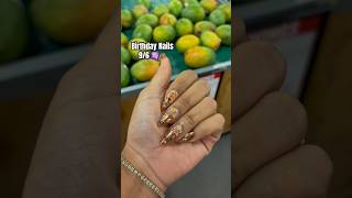 Virgo Birthday Nails naildesign nails birthdaycelebration [upl. by Nitram345]