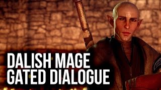 Dalish Elf Magespecific Conversation with Solas at Haven Dragon Age Inquisition [upl. by Mindi354]