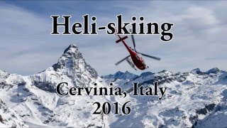 Cervinia Heliski 2016 [upl. by Tselec]