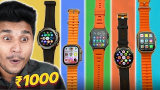 Top 5 Best Smartwatches Starting From 1000⚡️ GPS Games Calling🔥 Top 5 Smartwatches under 2000 [upl. by Llenahc]