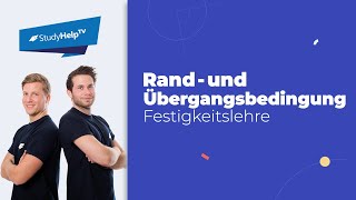 Anwendungen von Übergangs und Randbedingungen  Biegung Technische Mechanik StudyHelp [upl. by Nnanerak92]