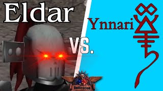 Dark Reaper Spam  Craftworld Eldar Vs Ynnari  DoWUnification [upl. by Pax]