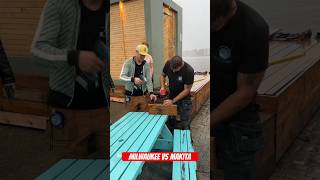 Milwaukee VS makita plumber loodgieter foryou [upl. by Issi]