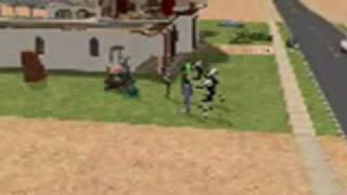 Sims 2 When Aliens Attack [upl. by Amitak]