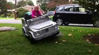 Kids ride on Mercedes G Wagon Toy Car [upl. by Willis543]