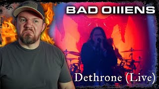 Bad Omens kills it again  Dethrone Live  Reaction [upl. by Trever599]