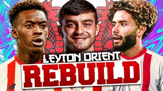 REBUILDING LEYTON ORIENT FIFA 21 Career Mode [upl. by Samantha]