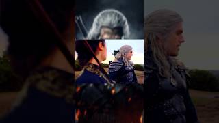 Geralt Fight Scene  The Witcher  Henry Cavill CIRILLA AND YENNEFER witcher shorts ciri geralt [upl. by Gregoire]