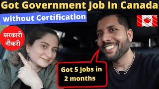 Government job in Canada for New Immigrants  High Paid Jobs in Canada without certification [upl. by Ahsieker697]