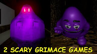 Grimace Shaker amp Grimaces Basement Gameplay 2 SCARY GRIMACE GAMES [upl. by Teilo885]