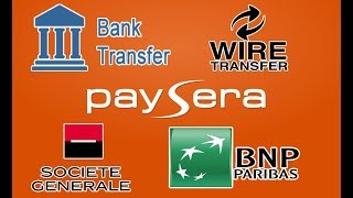 Transfert bancaire Paysera vers Société Générale SPA [upl. by Allred]