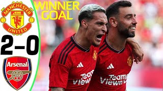 Manchester United vs Arsenal 20  All Goals and Highlights  2023 🤯 Penalty Shootout [upl. by Burkitt]