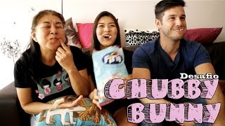 Chubby Bunny  Com minha Mãe e meu Namorado [upl. by Nessa]