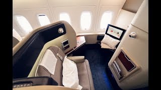 Qantas A380 First Class Review – QF81 Sydney to Singapore [upl. by Basil]