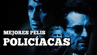 TOP MEJORES PELÍCULAS POLICÍACAS  Recomendaciones de cine [upl. by Hessler]