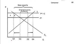 Export subsidies small country [upl. by Laehcimaj]