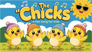 Chirpy Little Chicks A fun song chicks dance for the kids [upl. by Tirrej]