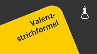 Chemie Valenzstrichformeln aufstellen  Chemie  Allgemeine und anorganische Chemie [upl. by Amsirhc]