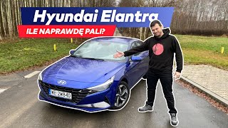 Hyundai Elantra 2022  ile naprawdę pali wolnossak ze skrzynią CVT [upl. by Annalee]