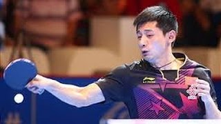 China Super League  Zhang Jike vs Dimitrij Ovtcharov Final Highlights 1 [upl. by Yromas]