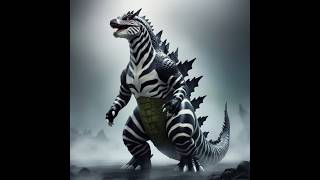 GODZILLA AND ZEBRA HYBRID DOLPHIN AND GODZILLA HYBRID [upl. by Lauter]