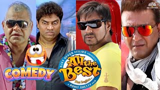 Comedy movie  All The Best Movie  Johnny Lever Sanjay Mishra Ajay Devgn  Sanjay Dutt [upl. by Lalage]