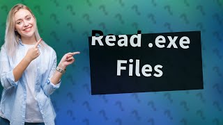 Can we read exe file [upl. by Nwahsirhc759]