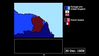 Wars AngloPortuguese Invasion of French Guiana 18081809 Every Day [upl. by Bryant]