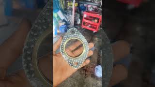 Exchust gasket change automobileuaeviralvideoyoutubeshortsshortsvideoshorts [upl. by Glaser233]