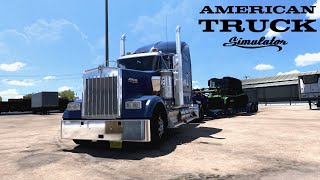 American Truck SimulatorKentworth Truck Mulcher NewMexicoCalifornia PromodsAts 150 [upl. by Veradi]