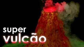 Super VULCÃO para FEIRA DE CIÊNCIAS [upl. by Shulins]