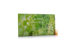 M Asam Vino Gold Ampoule Intensive Beauty Treatment [upl. by Gothurd292]