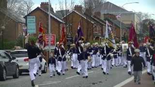 100th Anniversary Of The Formation Of The Ulster Volunteer Force Return Parade Belfast 1 [upl. by Perloff921]