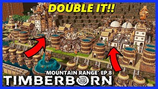 DOUBLE the BEAVERS  DOUBLE the FUN  TIMBERBORN Update 6 HARD Ep 8 [upl. by Nomrac]