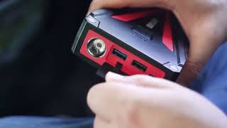 Portable Car Jump Starter  Buture BR500 for Efficient Battery Jumping [upl. by Aerehs245]