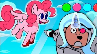 FNF Birdie Swaps Pinkie Pie  Guys Look A Birdie Song  FNF mod [upl. by Namien411]