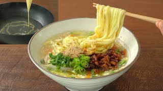 밀가루 없이 3분만에 면을 뽑는 신박한 방법  수타면도 울고갈 쫄깃함  NoFlour Noodle Recipe Korean Noodles [upl. by Okiman]