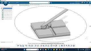 Tutorial 16 Ellipse Generating Mechanism 3DEXPERIENCE R2025x [upl. by Kinom]