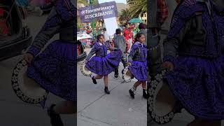 Pasacalle de DANZAS  Sicuani Cusco 65 dance travel history incas intiraymi folklore turismo [upl. by Aicilef]