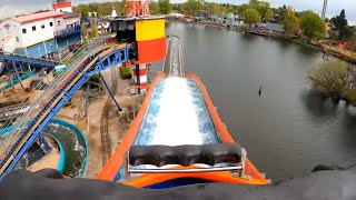 Stormforce 10 On Ride POV  Drayton Manor [upl. by Yetti]