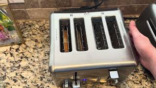 WHALL Toaster Stainless Steel Review [upl. by Swayder929]