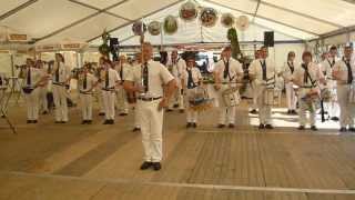 Fanfarenzug Ölsburg Volksfest Gr Ilsede Ausmarsch mit Armeemarsch und Erste Riege [upl. by Adiahs]