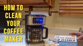 Coffee Maker Cleaning ACTIVE BRAND [upl. by Niggem186]